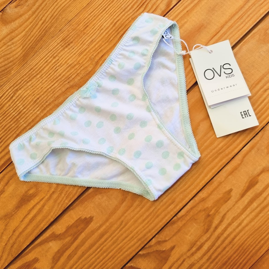 Трусики для дівчинки, зріст 110-116 (5-6 років), колір білий