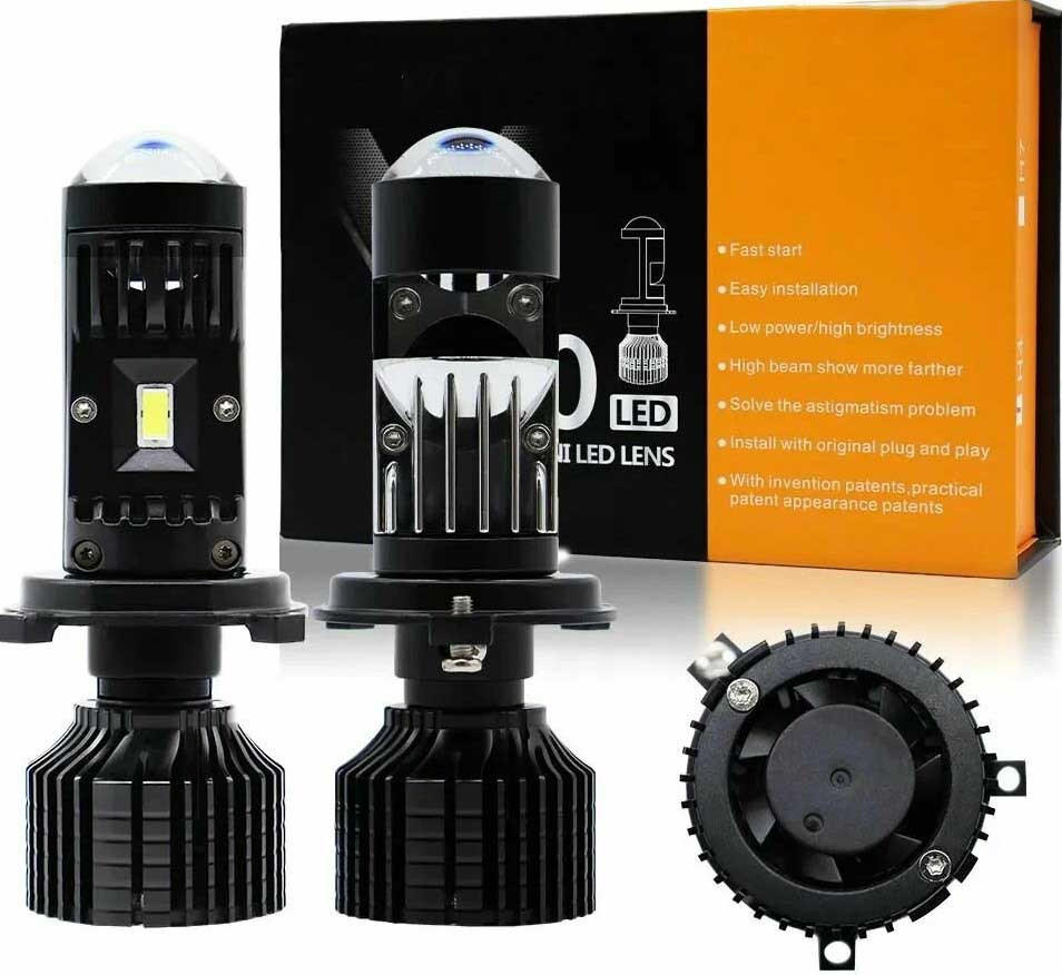 LED-лампи автомобільні Y10Pro H4 60 W 6000 K