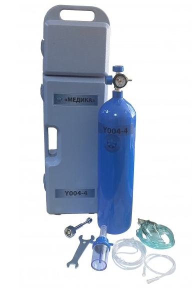 Кислородный баллон (кислородный ингалятор) объемом 4 литра ...