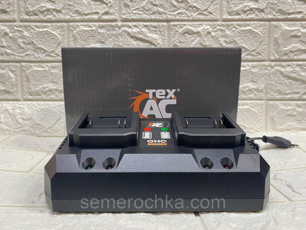 Зарядний пристрій на 2 АКБ Tex.AC TAOE-С2D