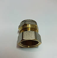 Муфта (цанга) металопластикова 16х1/2"в