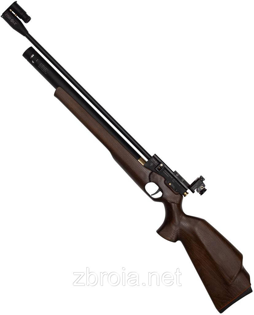 Пневматична гвинтівка (PCP) ZBROIA SPORT 16 Дж (кал. 4,5 мм, коричневий), фото 1