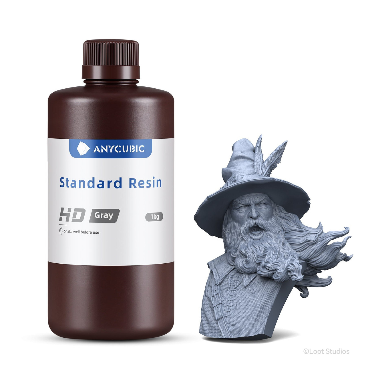 Фотополімерна високоточна смола Anycubic Standard Resin HD