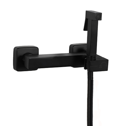 Гiгiенiчний душ зi змiшувачем MONRO 316А Black, фото 1