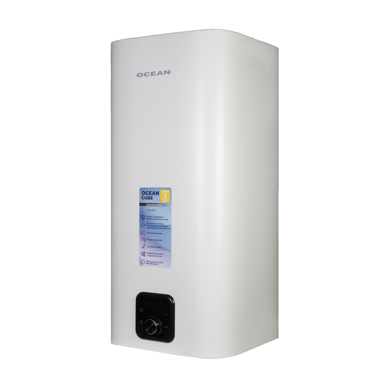 Бойлер OCEAN CUBE RZF80D-4 ET+DT 80 л сухий тен
