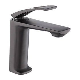 Змішувач для умивальника MONE Deluxe KINGDOM 1381381GR Gun Gray