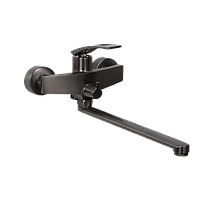 Змішувач для ванни MONE Delux KINGDOM 5381381GR-30F Gun Gray, фото 3