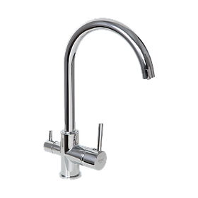 Змішувач для кухні з функцією підключення фільтра MONE Deluxe XY6610 Chrome