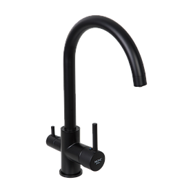 Змішувач для кухні з функцією підключення фільтра MONE Deluxe XY6610-1 Black