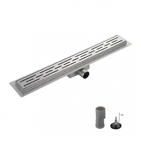 Трап душовий OCEAN-(1) із нержавіючої сталі 70*400мм