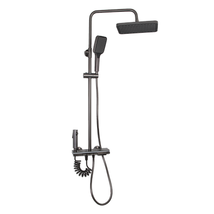 Душова система MONE Deluxe TT-1010 GUN GREY, фото 1