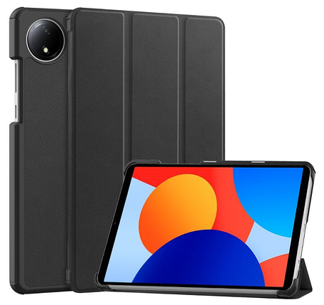 Чохол книжка Crazy Horse на Xiaomi Redmi Pad SE (8.7") 2024 / чорний, фото 1
