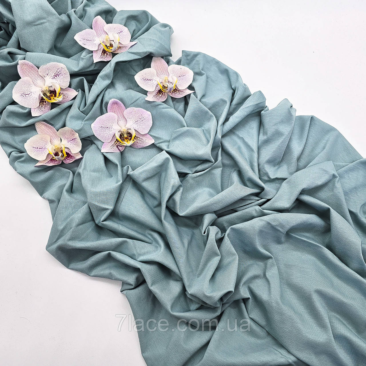 Стрейч Кулір (якість Пеньє) / колір ОЛИВКА / відрізок 50*180 см, фото 1