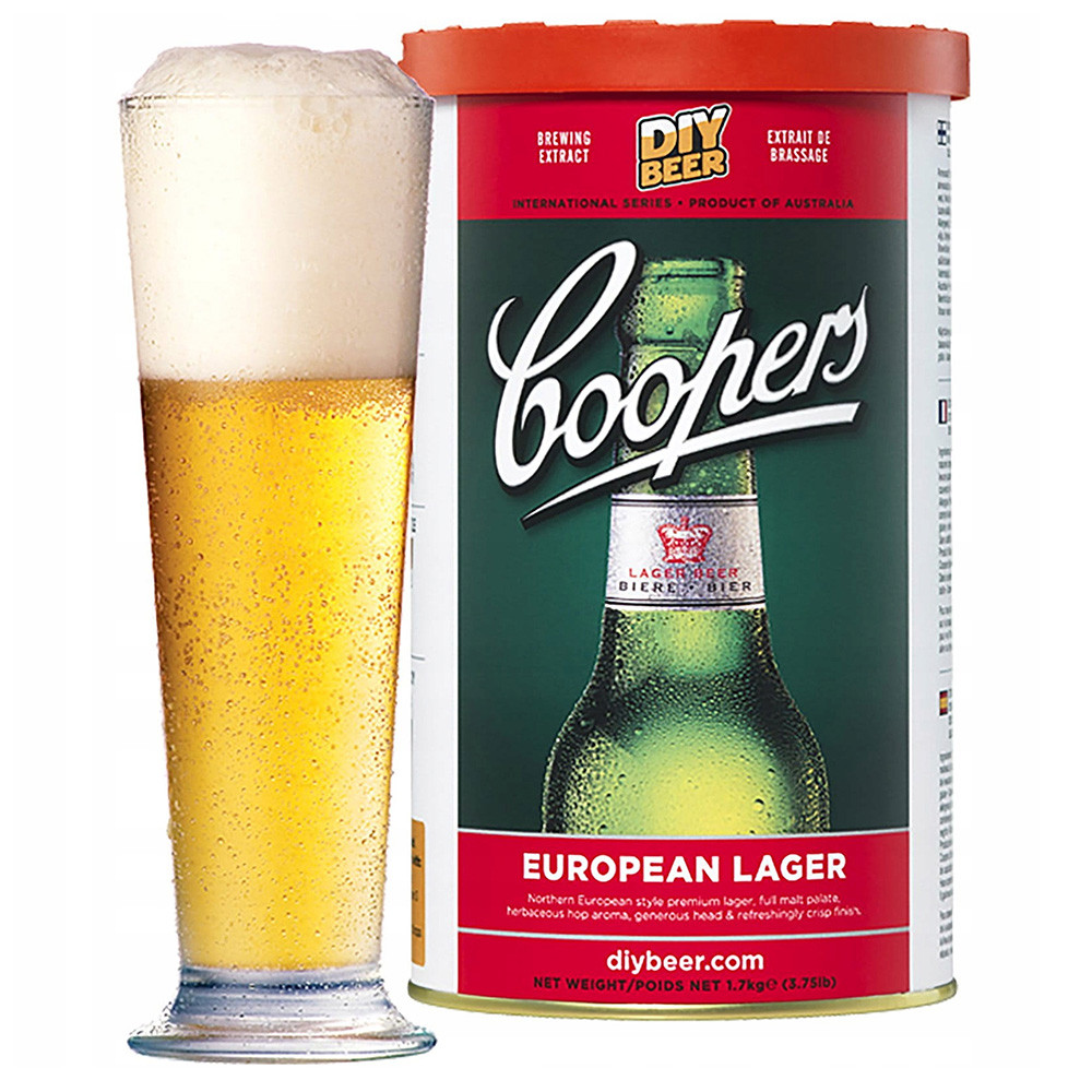 Пивна суміш Coopers European Lager на 23 л