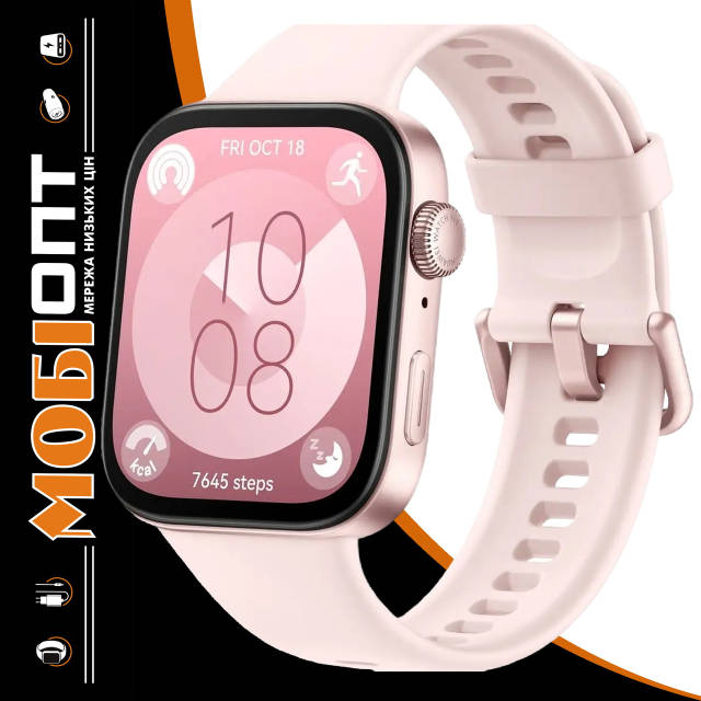 Smart Watch Huawei FIT 3 (SLO-B09) Pink UA за найкращою ціною у