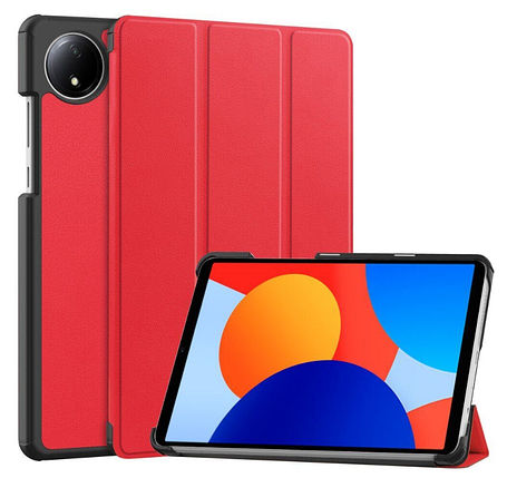 Чохол книжка Crazy Horse на Xiaomi Redmi Pad SE (8.7") 2024 / червоний, фото 1