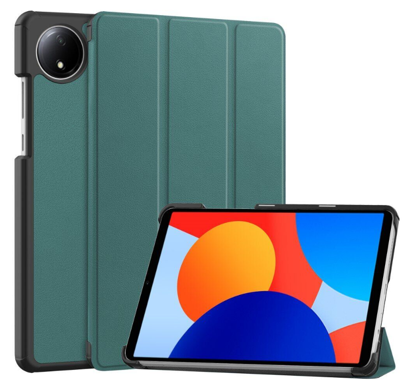 Чохол книжка Crazy Horse на Xiaomi Redmi Pad SE (8.7") 2024 / зелений