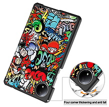 Чохол книжка Crazy Horse на Xiaomi Redmi Pad SE (8.7") 2024 / graffiti, фото 5