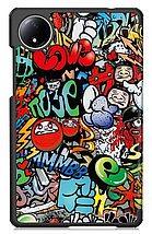 Чохол книжка Crazy Horse на Xiaomi Redmi Pad SE (8.7") 2024 / graffiti, фото 3