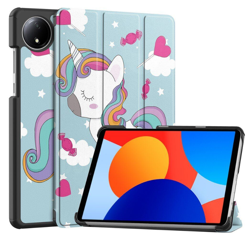 Чохол книжка Crazy Horse на Xiaomi Redmi Pad SE (8.7") 2024 / pony