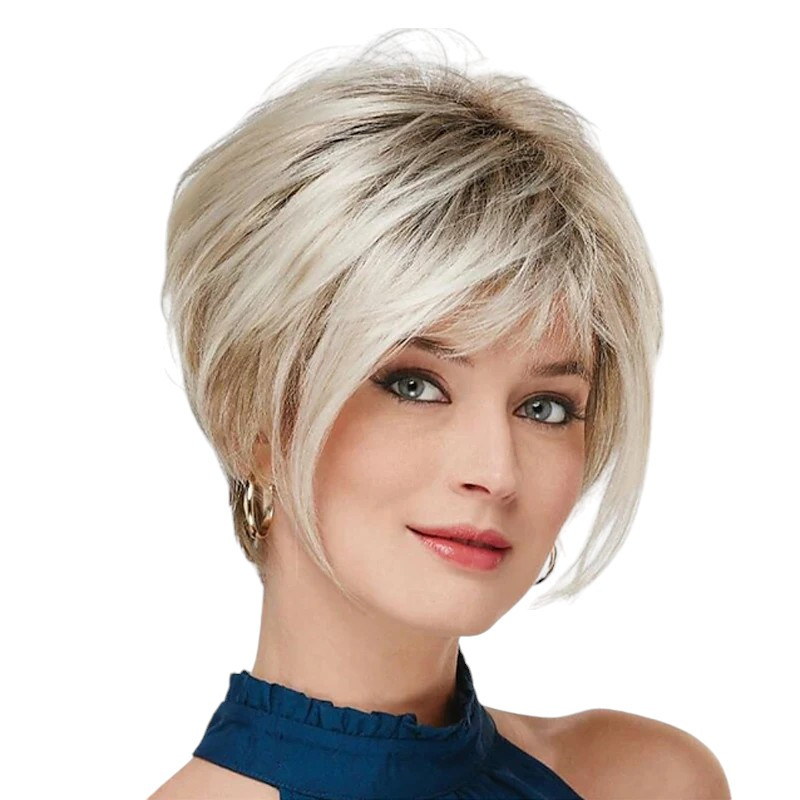 Перука коротка HAIRJOY Піксі Blonde