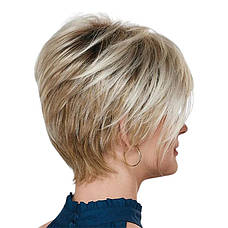 Перука коротка HAIRJOY Піксі Blonde, фото 4