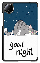 Чохол книжка Crazy Horse на Xiaomi Redmi Pad SE (8.7") 2024 / good night, фото 3