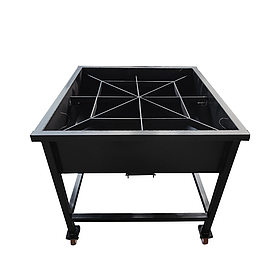 Бункер для розтарювання біг-бегів на колесах