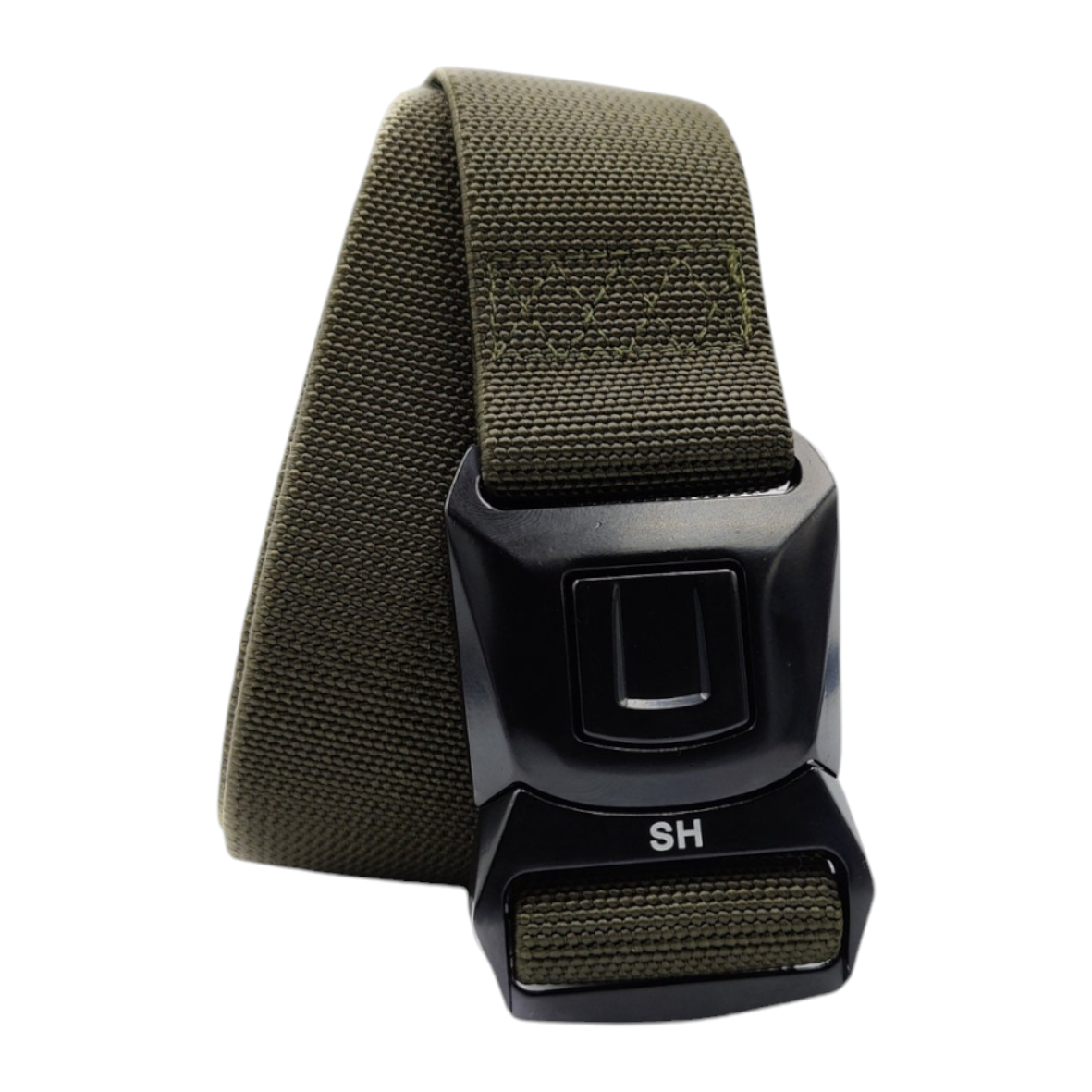 Ремінь тактичний, гума, 40 мм, зелений, фото 1