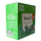 Зелений чай із лемонграсом і насінням конопель Tea Moments Hemp Twist 20 пірамідок  | Curtis у новому дизайні, фото 3