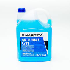 Антифріз  -35°C  SMARTEX G11 5л блакитний (SM39725)