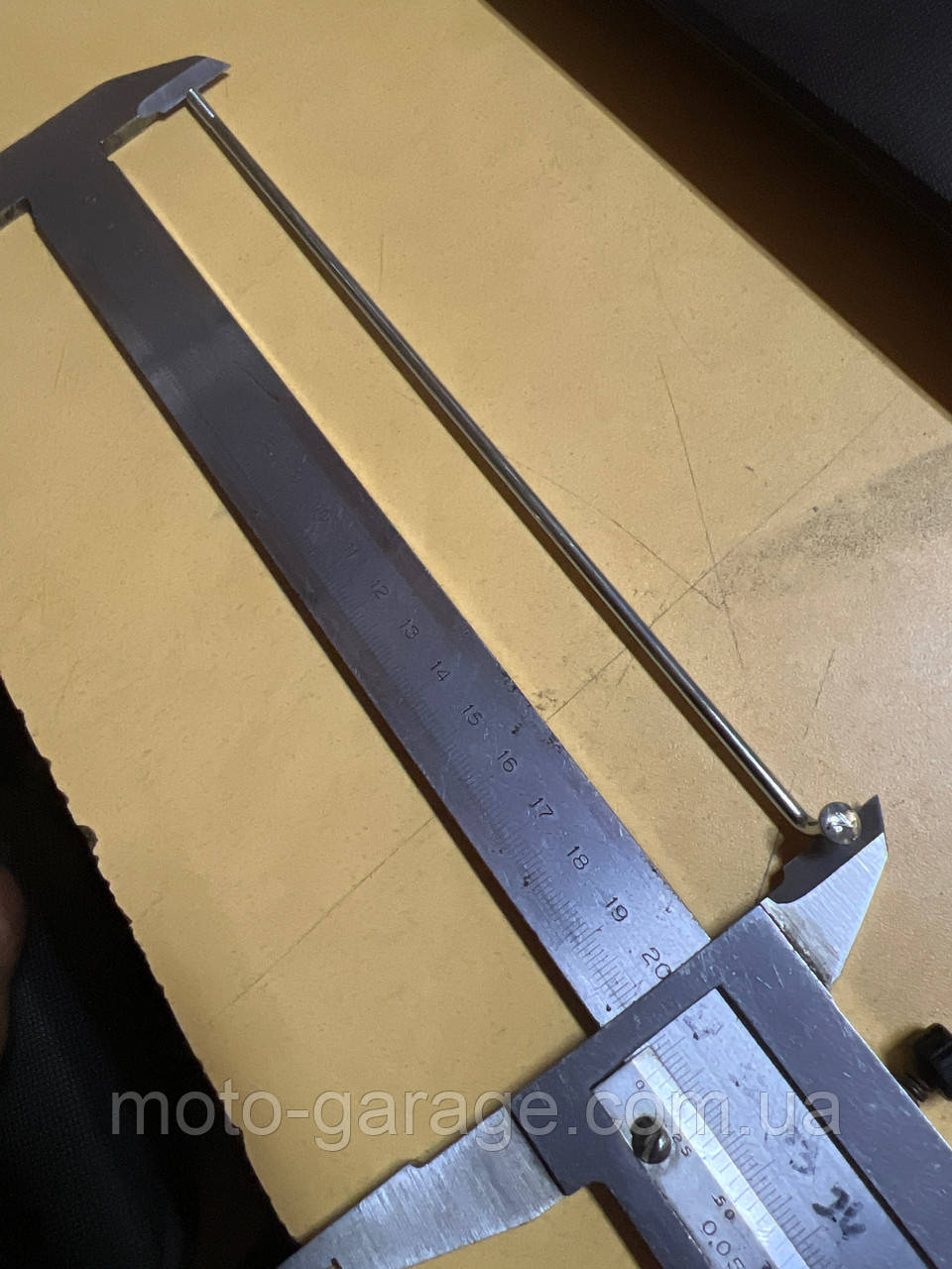 Спиця переднього колеса Loncin LX200GY-3, R19, Довжина 211мм,товщина 3мм, 290050079-0001,290060078-0001,, фото 1