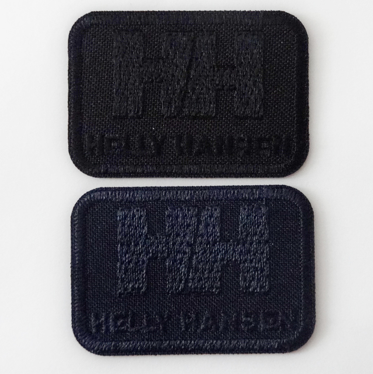 Термоаплікація 5,2*3,5 см "Helly Hansen", чорна, темн.синя, фото 1