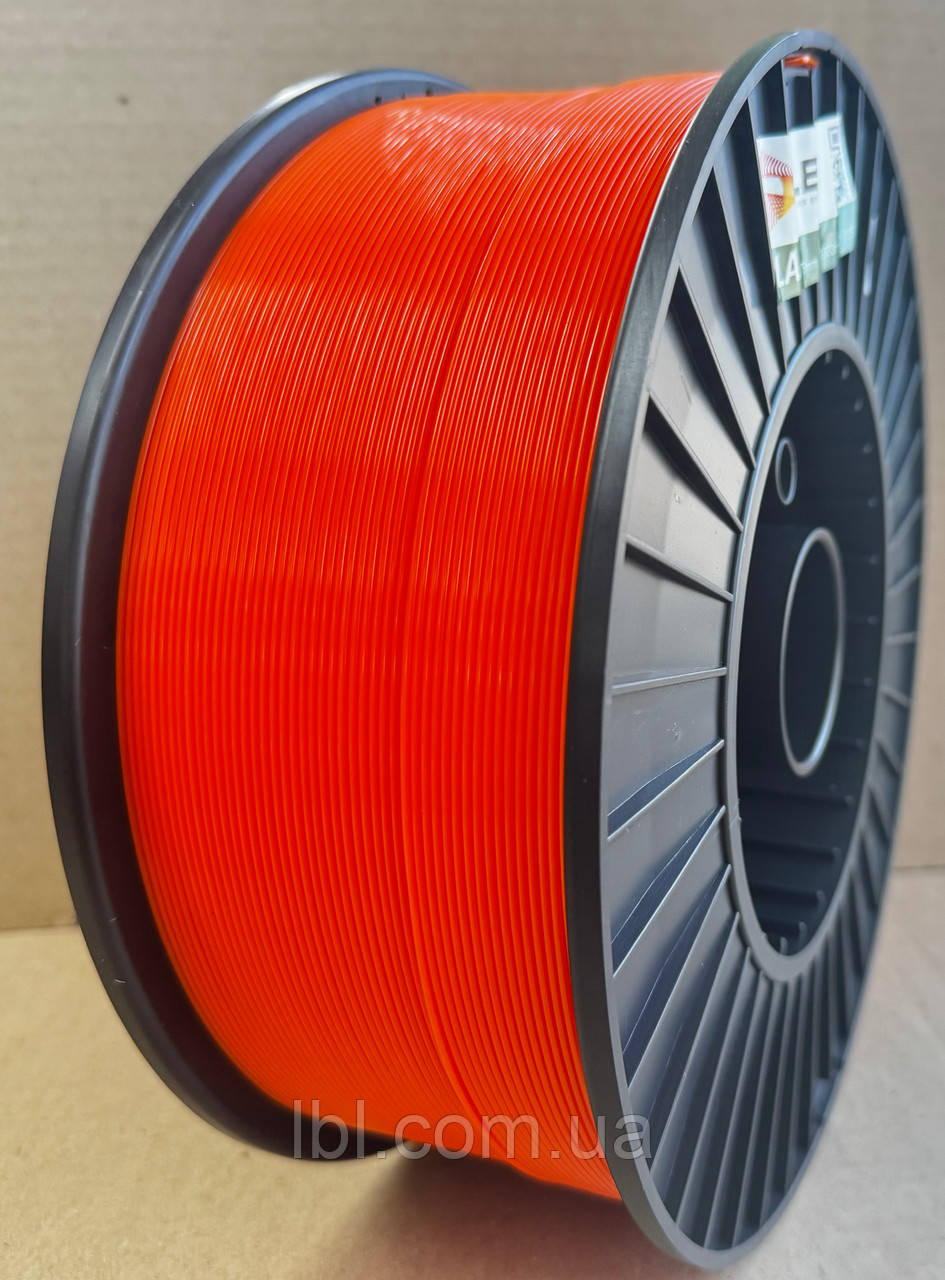 PLA пластик Помаранчевий для 3D принтера 3.0 кг / 960 м / 1.75 мм