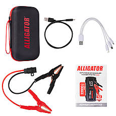Пусковий пристрій Alligator Jump Starter 1000A/2000A 22000mAh, фото 5