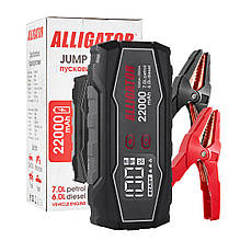 Пусковий пристрій Alligator Jump Starter 1000A/2000A 22000mAh, фото 6