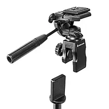 Штатив Vanguard Espod CX 1 OS | Настільний алюмінієвий трисекційний трипод з 3D головкою для фото- відеокамер, підзорної труби, фото 6