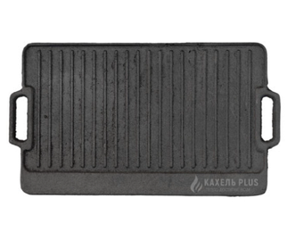 Решітка для мангала глуха з ручками №8 430х250 мм