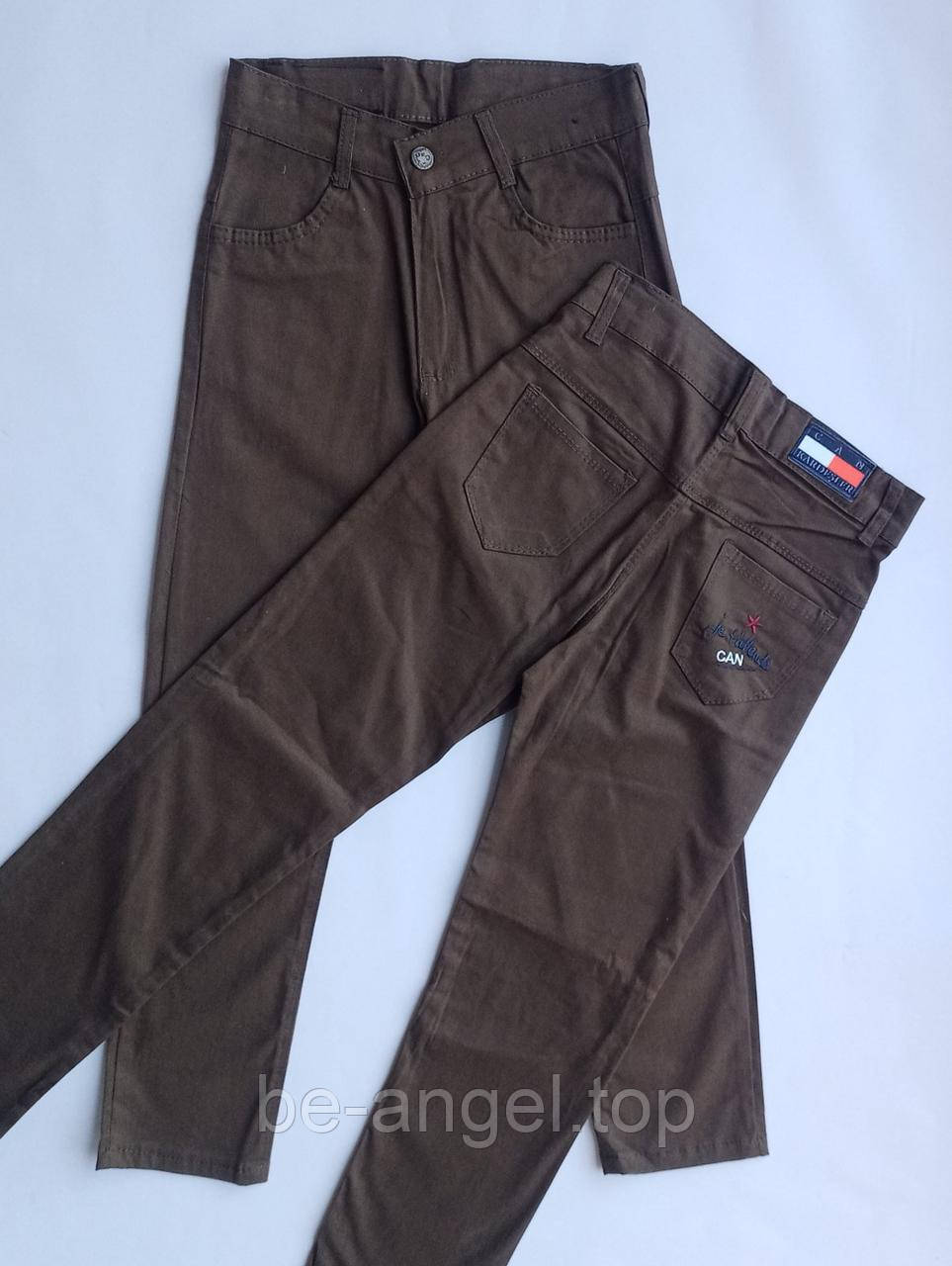 Брюки дитячі котоновые, хаки, Турция, фото 1