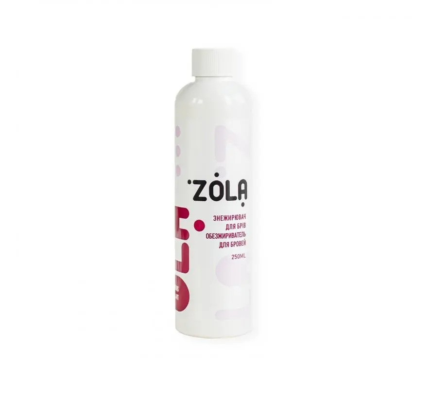 Знежирювач для брів ZOLA 250 мл