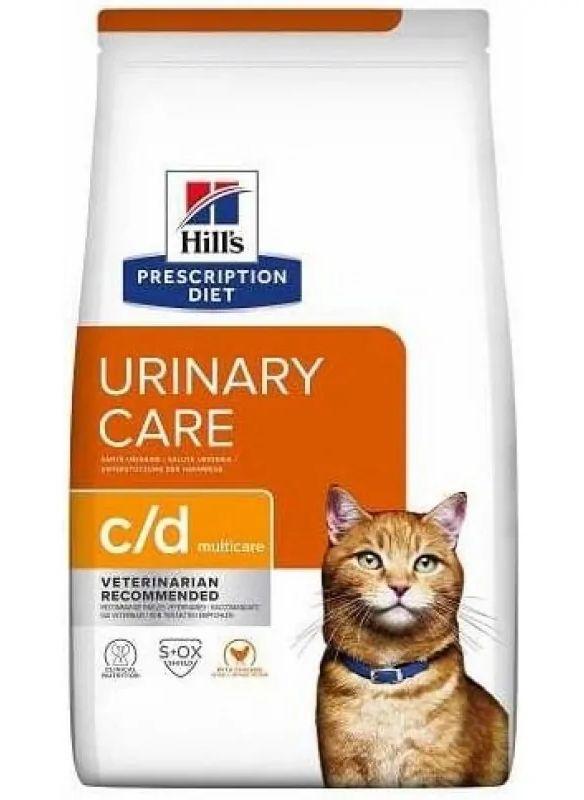 Хілс Hills PD Feline C/D Chicken сухий корм при сечокам'яній хворобі у котів (струвіти. цистити), 8 кг (605889), фото 1