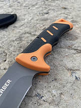 Ніж із чохлом Gerber Н-180, Gp3, якісний гострий бойовий армійський, для виживання мисливський, фото 3