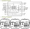 Розумний WiFi-термостат BecaSmart BHT-006. Підтримка Google Home та Amazon Echo, фото 5