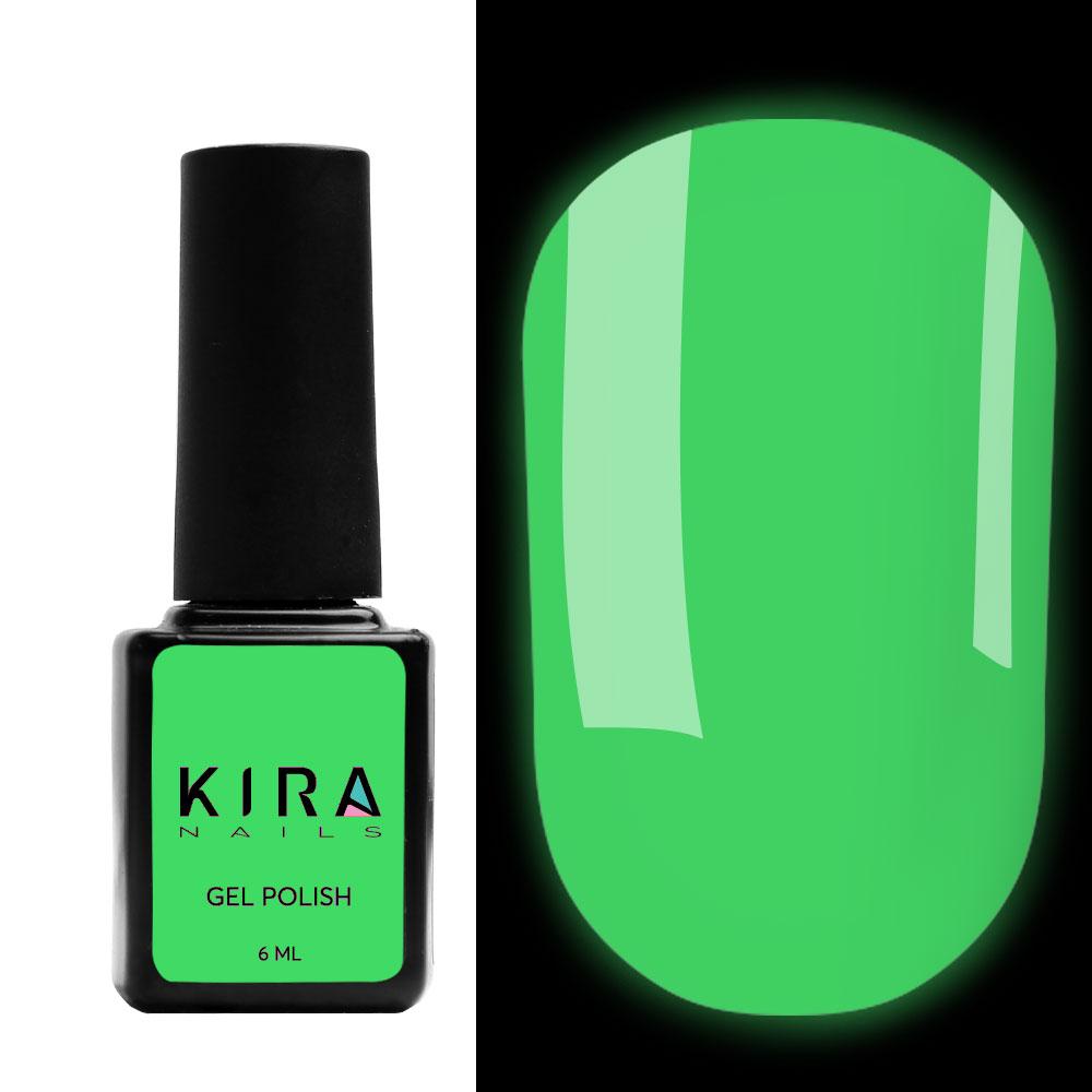 Топ флуоресцентный матовый Kira Nails Matte No Wipe Fluo Top, 6 мл