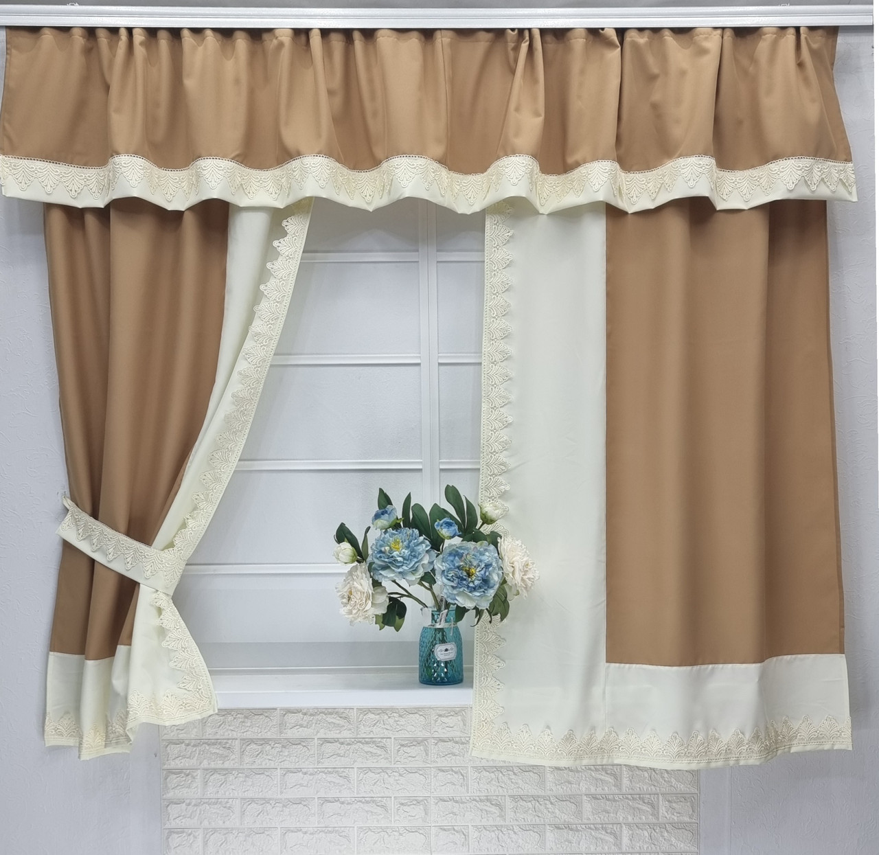 Кухонний комплект штор "Непал"