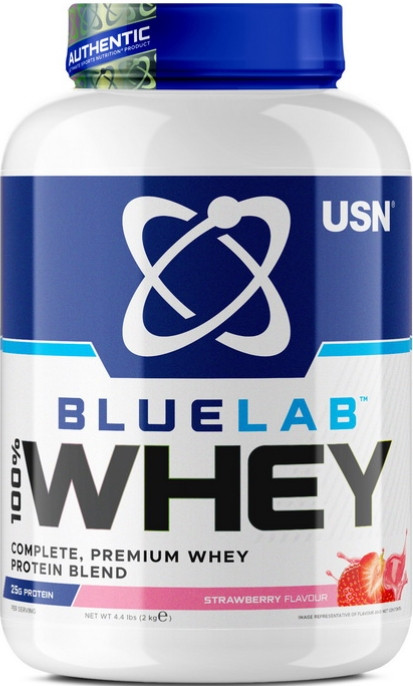 Протеїн USN Blue Lab 100% Whey Premium Protein 2кг полуниця
