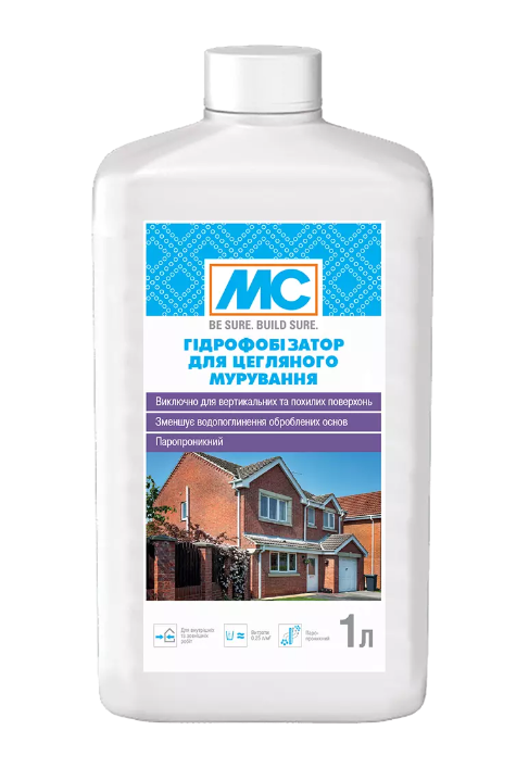 Гідрофобізатор для цегляного мурування MC-Bauchemie, 5 л, фото 1