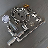 Змішувач для ванни Haiba Marco 006 довгий гусак