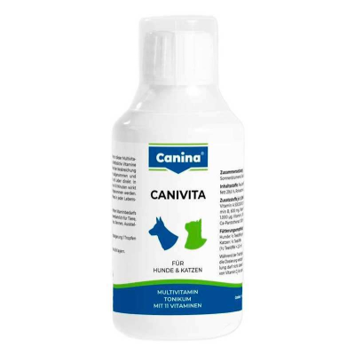 Вітамінізований тонік для собак та котів Canina (Каніна) Canivita зі швидким ефектом 250 мл