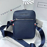 Чоловіча брендова сумка на плече TH (1016-7) синя
